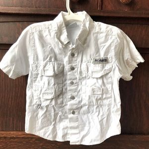 Boys' Columbia PFG Bonehead fishing shirt XXS